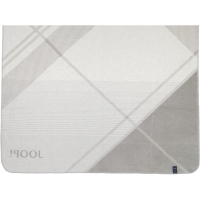 JOOP! Wohndecke Checks - Größe: 150x200 cm - Farbe: Silber-Natur