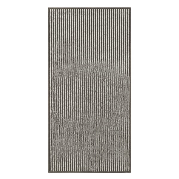 Cawö Handtücher Luxury Home Two-Tone Stripe 480 - Farbe: basalt - 73 - Hand günstig online kaufen