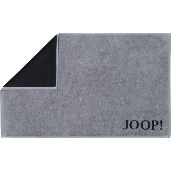 JOOP! Classic - Doubleface Badematte 1600 - 50x80 cm - Farbe: Anthrazit/Schwarz - 91