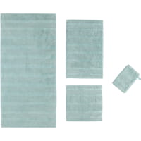Cawö - Noblesse2 1002 - Farbe: seegrün - 455 Waschhandschuh 16x22 cm