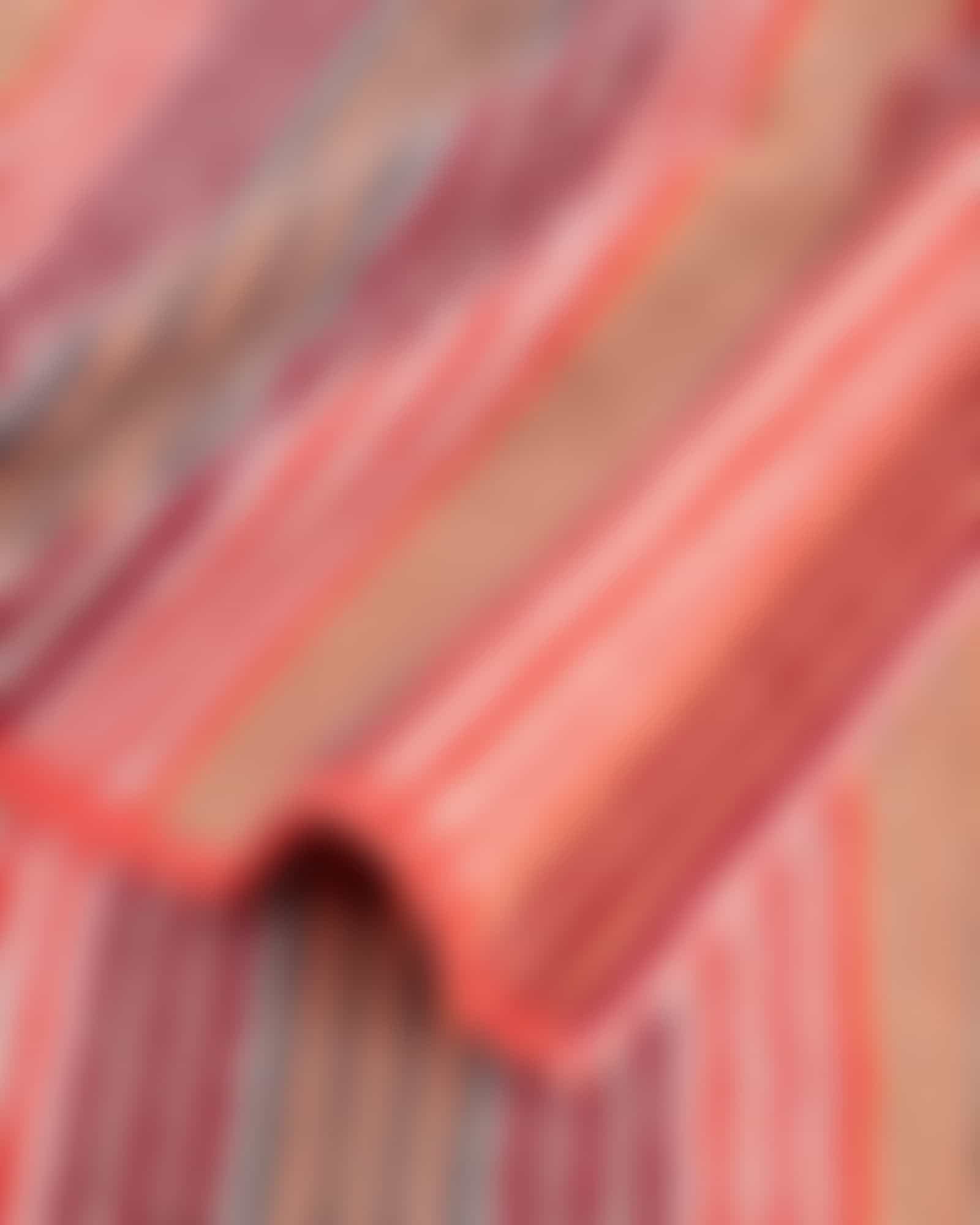 Cawö - Unique Streifen 944 - Farbe: koralle - 22 Duschtuch 70x140 cm