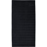 Cawö Handtücher Noblesse2 Uni 1002 - Farbe: schwarz - 906 - Handtuch 50x100 cm