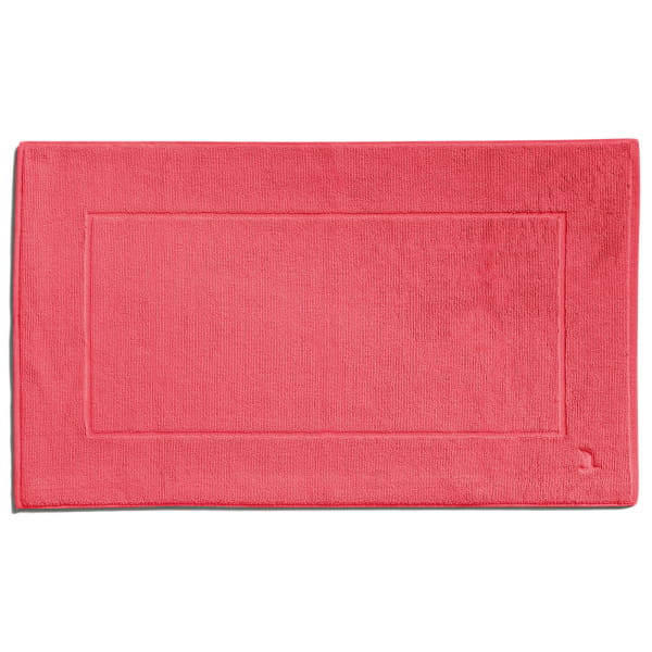 Möve Badematten Superwuschel - Farbe: coral - 262 - 60x60 cm