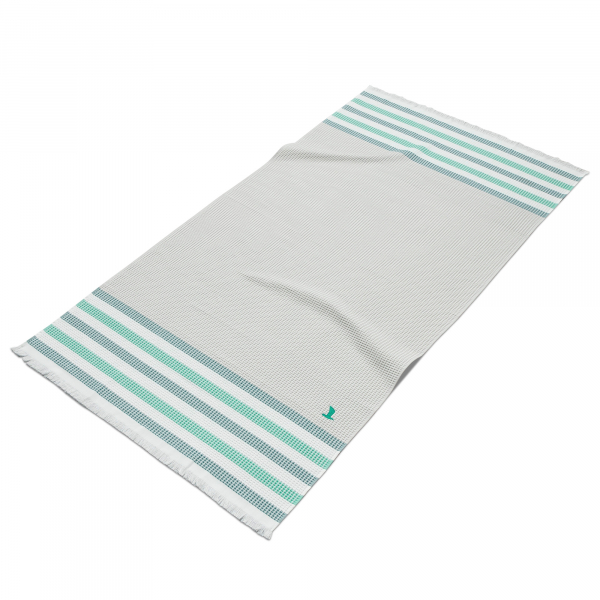 Möve Strandtücher Summer Daylight - Farbe: emerald/grass - 061 - 90x180 cm