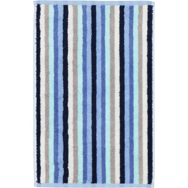 Cawö Handtücher Shades Streifen 6235 - Farbe: aqua - 11 - Gästetuch 30x50 cm