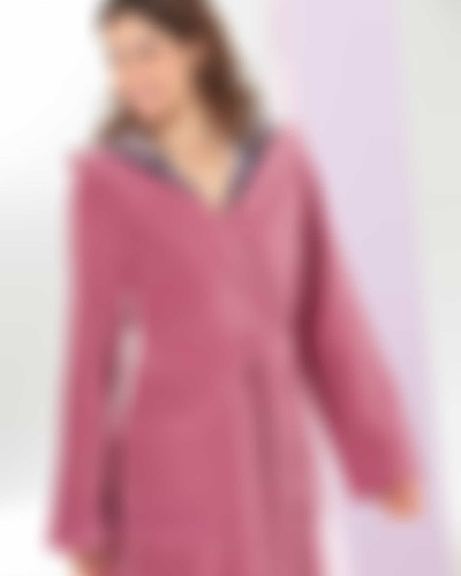Cawö Home Bademäntel Damen Kapuze Doubleface 830 - Farbe: beere - 21