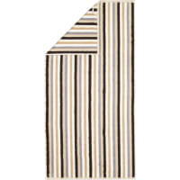 Cawö Handtücher Shades Streifen 6235 - Farbe: sand - 33 - Duschtuch 70x140 cm