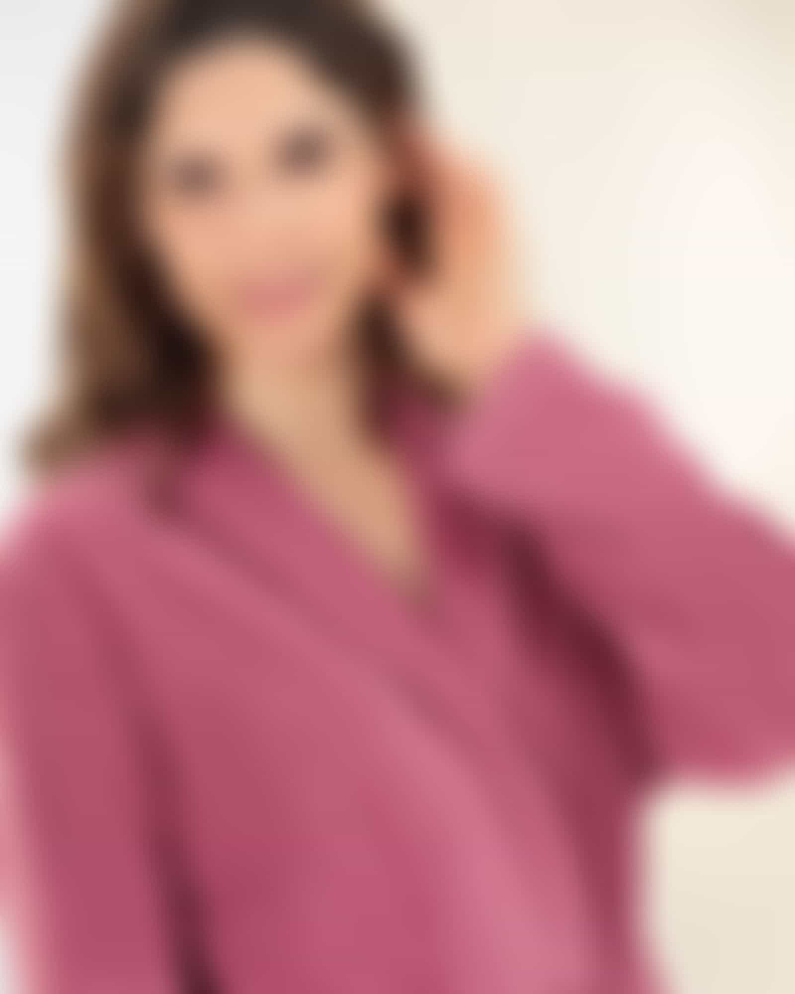 Cawö Home Damen Bademantel Schalkragen 836 - Farbe: blush - 22 Detailbild 2