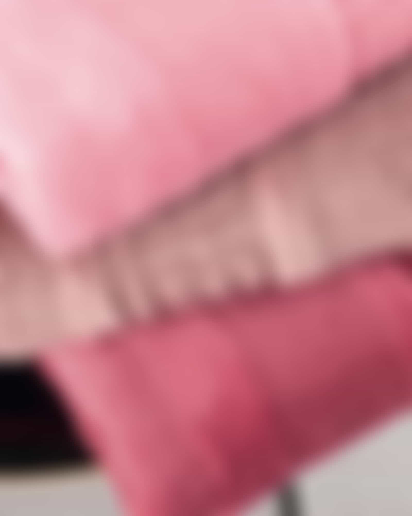 Cawö - Noblesse Uni 1001 - Farbe: 240 - rosa - Handtuch 50x100 cm Detailbild 2