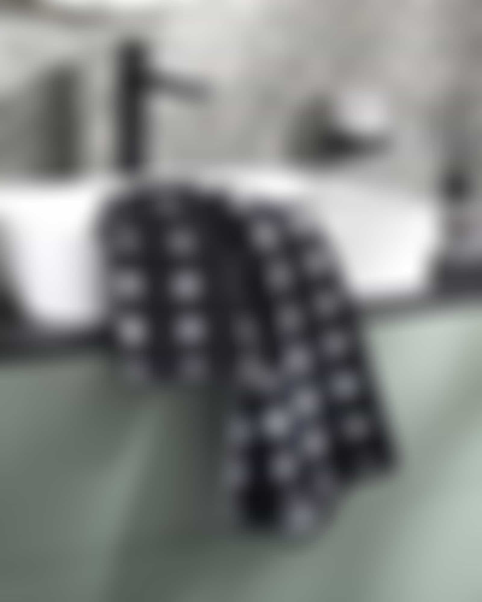 Cawö Handtücher Black&White Bubbles 6279 - Farbe: schwarz/weiß - 96 Detailbild 1