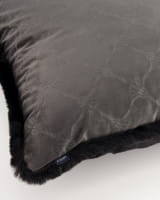JOOP! Kissenhülle Smooth - Größe: 45x45 cm - Farbe: Schwarz - 002