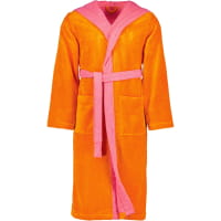 Vossen Bademäntel unisex Kapuze Poppy - Farbe: electric orange/prim rose - 0033