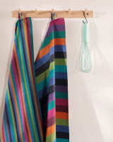 Cawö Home Geschirrtücher Cuisine Lifestyle Streifen 7048 - Farbe: multicolor dunkel - 84 - 50x70 cm