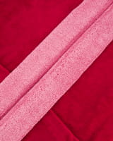 Vossen Bademantel unisex Poppy - Farbe: cranberry - 002 (161903) - XL