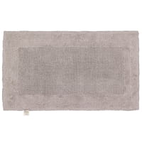 Möve Badteppiche Doubleface - Farbe: silver grey - 823 - 60x100 cm