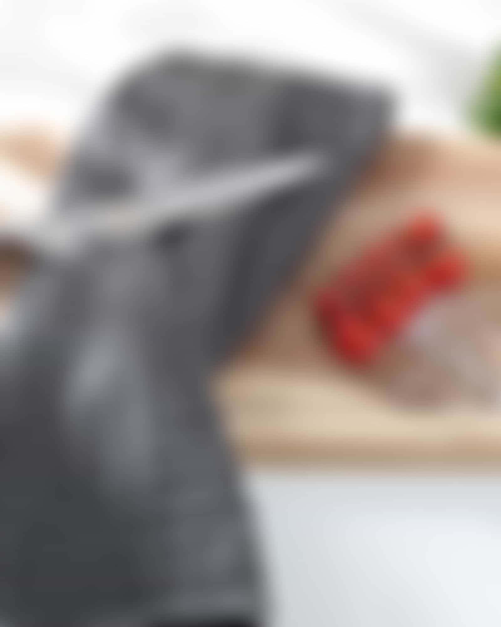 Cawö Küchenhandtücher Cuisine Pro Uni 520 - Farbe: anthrazit - 774 - 50x50 cm Detailbild 1