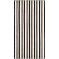 Cawö Handtücher Shades Streifen 6235 - Farbe: stein - 77 - Duschtuch 70x140 cm