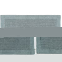Rhomtuft - Badteppiche Prestige - Farbe: aquamarin - 400 - Deckelbezug 45x50 cm