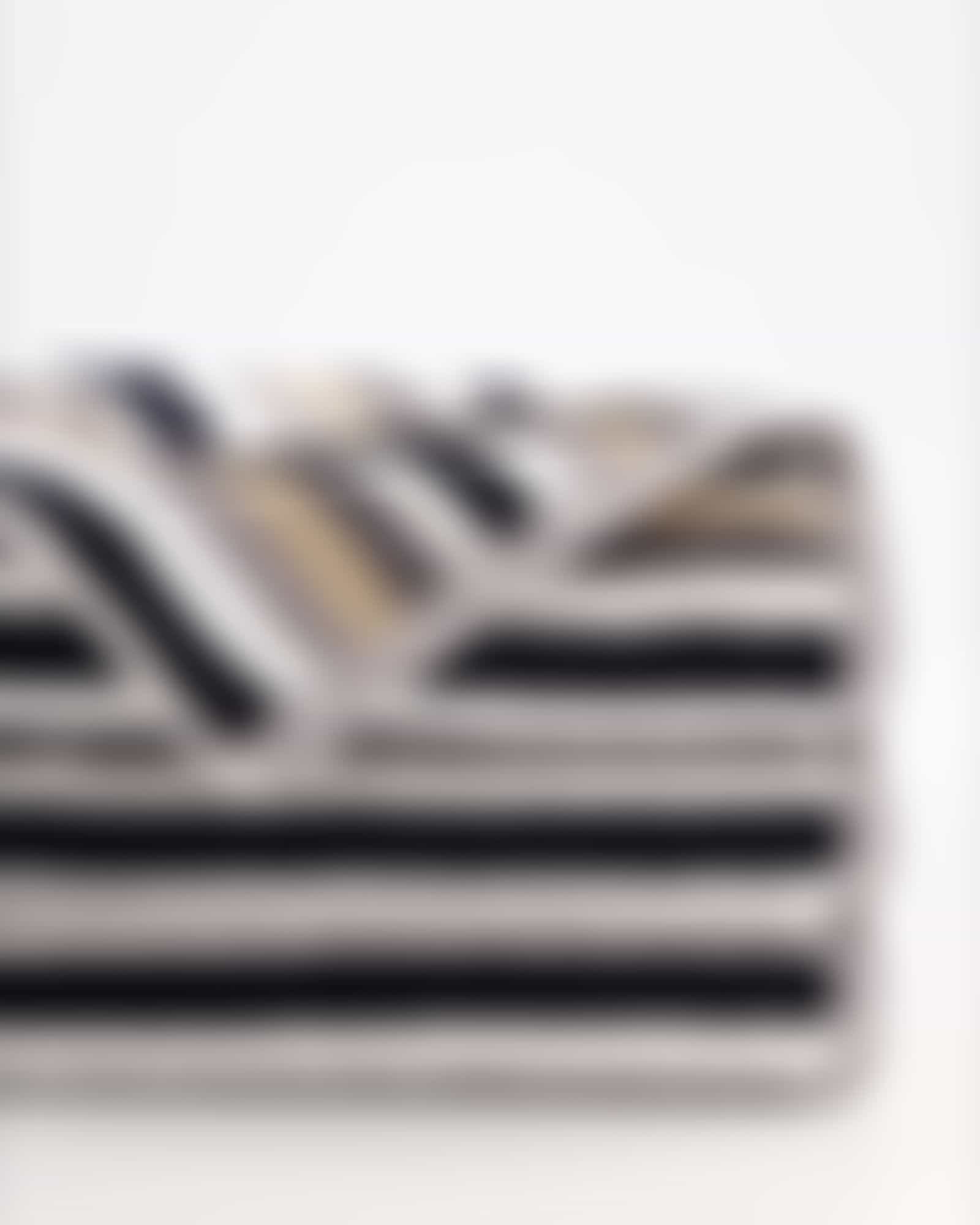 Cawö Handtücher Shades Streifen 6235 - Farbe: stein - 77 - Waschhandschuh 16x22 cm