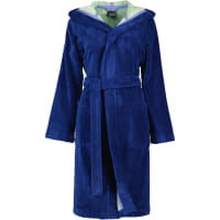 Cawö Home Bademäntel Damen Kapuze Kapuze 845 - Farbe: blau-grün - 14