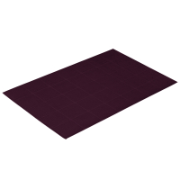 bugatti Badematten Pratos - Farbe: morello - 3990 - 60x90 cm