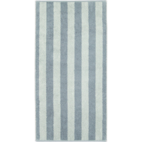 Cawö Handtücher Pure Stripes 6502 - Farbe: mystic green - 44 - Duschtuch 80x150 cm