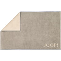 JOOP! Classic - Doubleface Badematte 1600 - 50x80 cm - Farbe: Graphit/Sand - 70