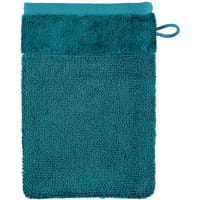 Möve Bamboo Luxe - Farbe: deep lake - 386 (1-1104/5244) - Waschhandschuh 15x20 cm
