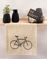 Cawö Gästetücher Postcard Towels Edition 100 - Farbe: Bicycle - 17 - Gästetuch 30x50 cm Cawö Gästetücher Postcard Towels Edition 100 - Farbe: Bicycle - 17 - Gästetuch 30x50 cm