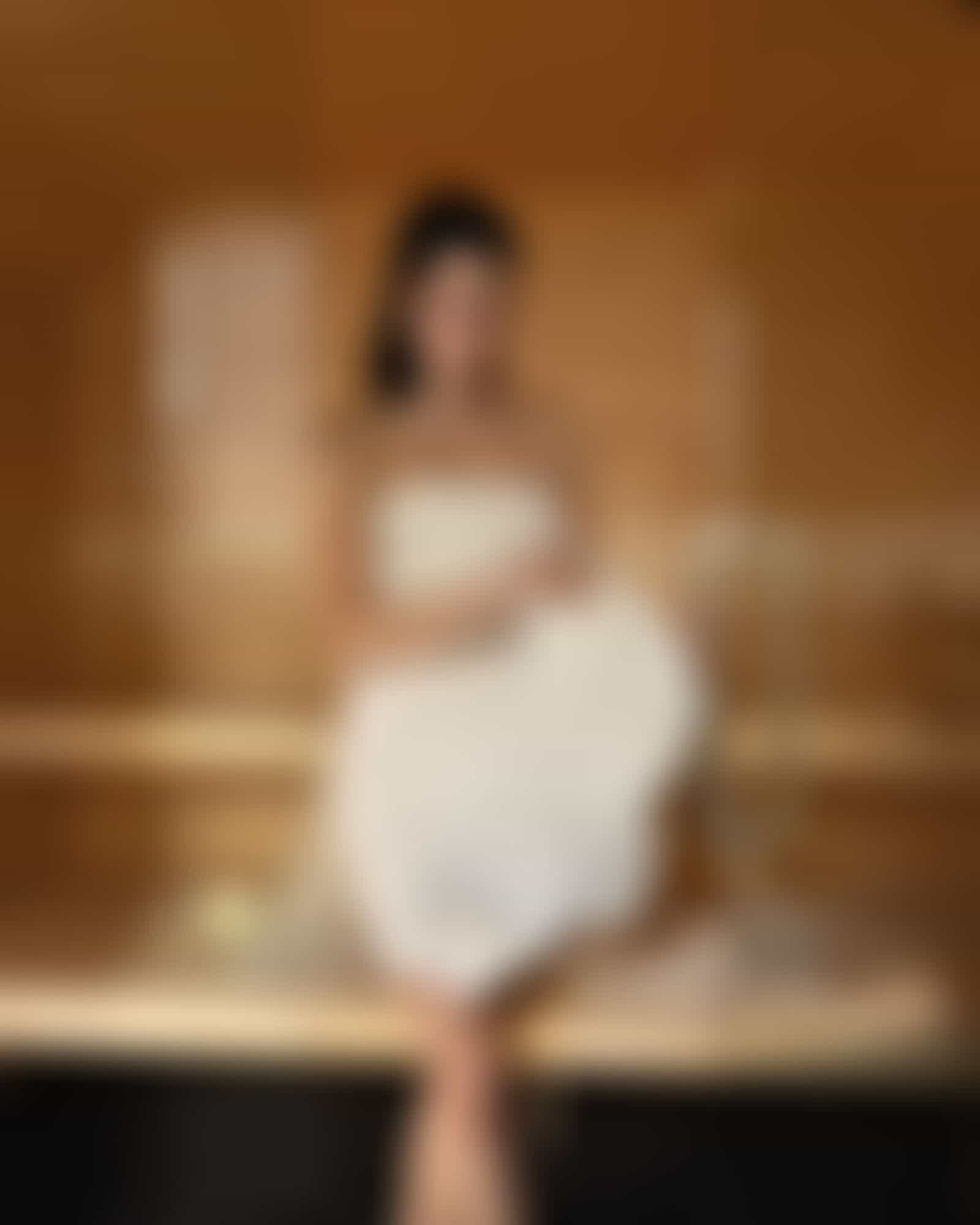 Möve Bademantel lang mit Kapuze CALM ESSENCE - Farbe: natur - 869