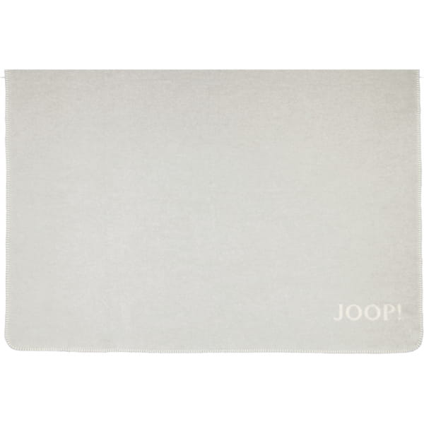 JOOP! Wohndecke Melange-Doubleface - Größe: 150x200 cm - Farbe: Stein-Silber