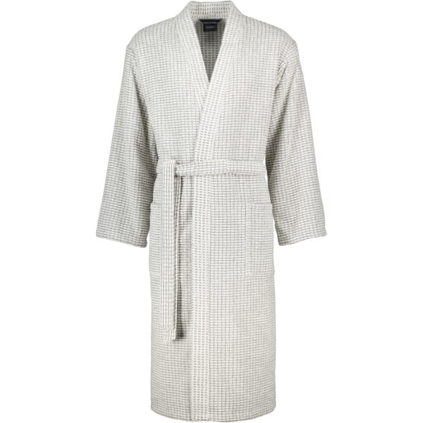 Cawö Bademäntel Herren Kimono Kimono 6536 - Farbe: natur-stein - 37