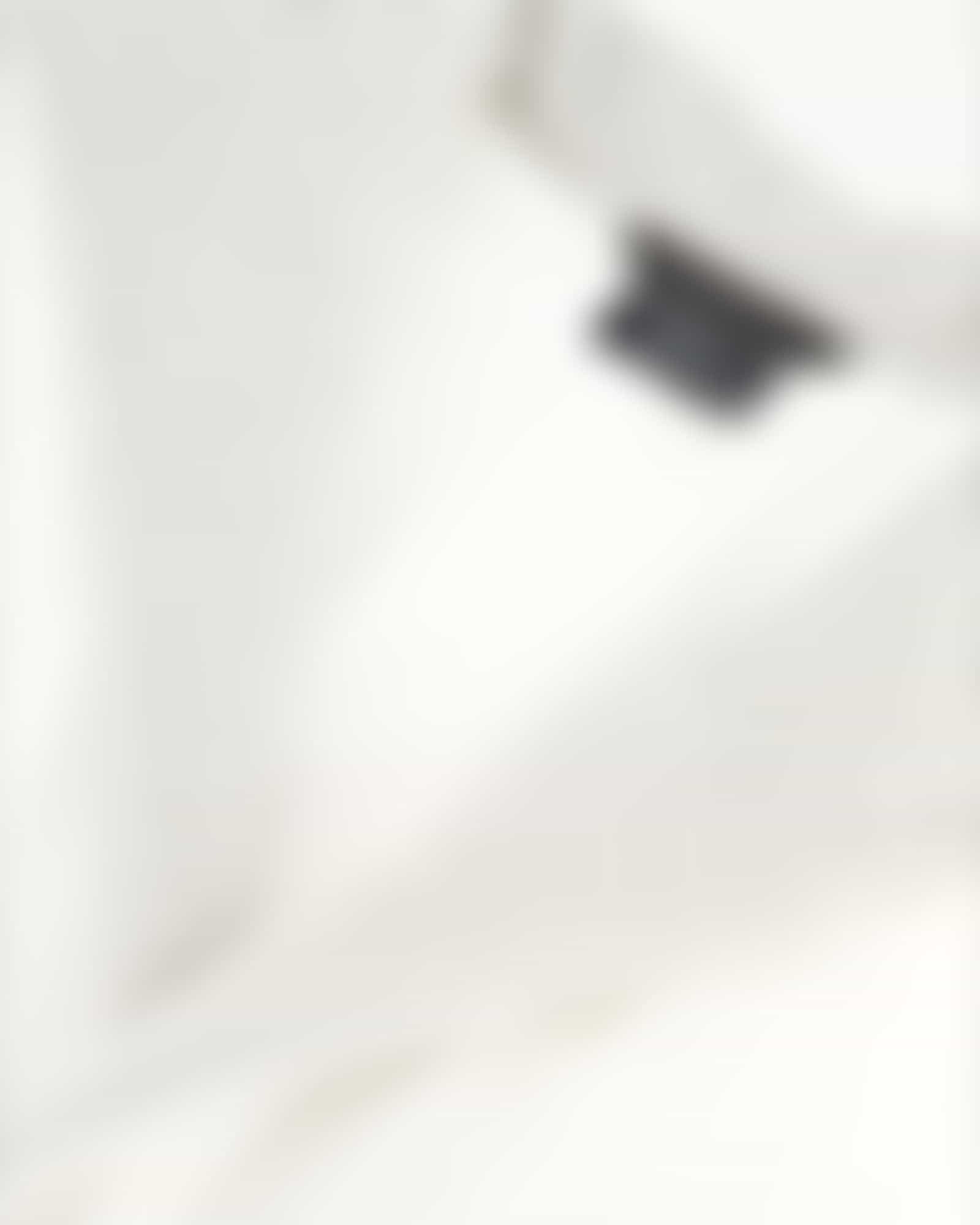 Cawö Damen Bademantel Kapuze 4345 - Farbe: weiß-silber - 607 Detailbild 1
