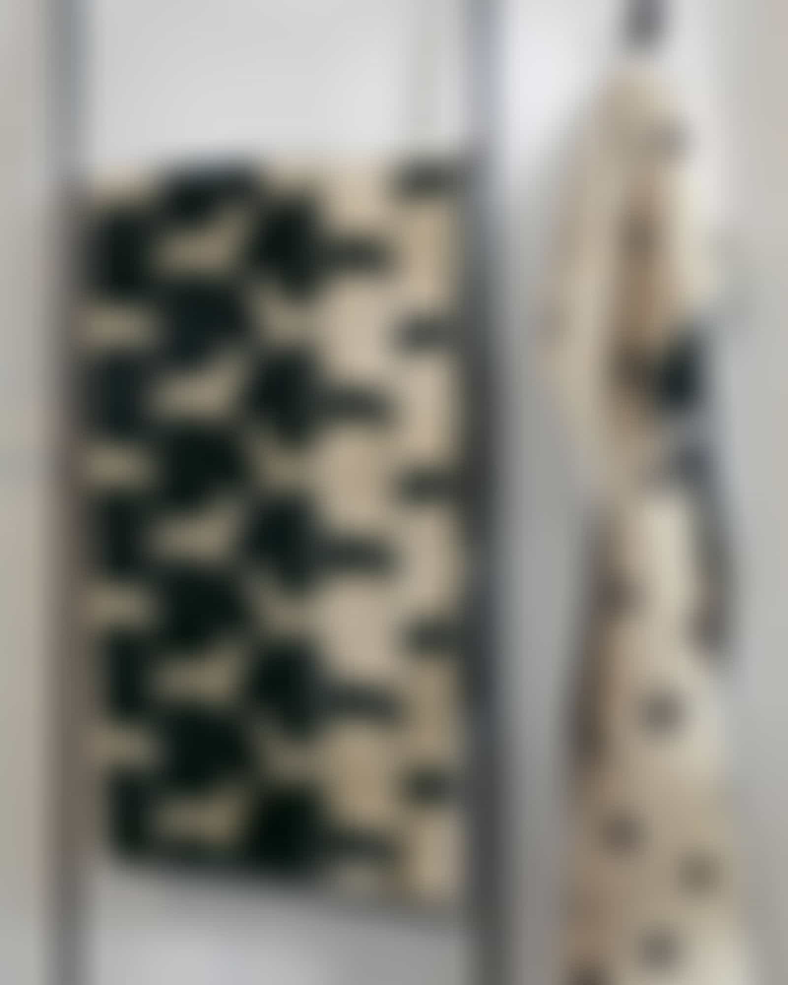 Cawö Home Geschirrtücher Cuisine WE LOVE DOGS Paws 6247 - Farbe: schwarz/beige - 93 - 50x70 cm