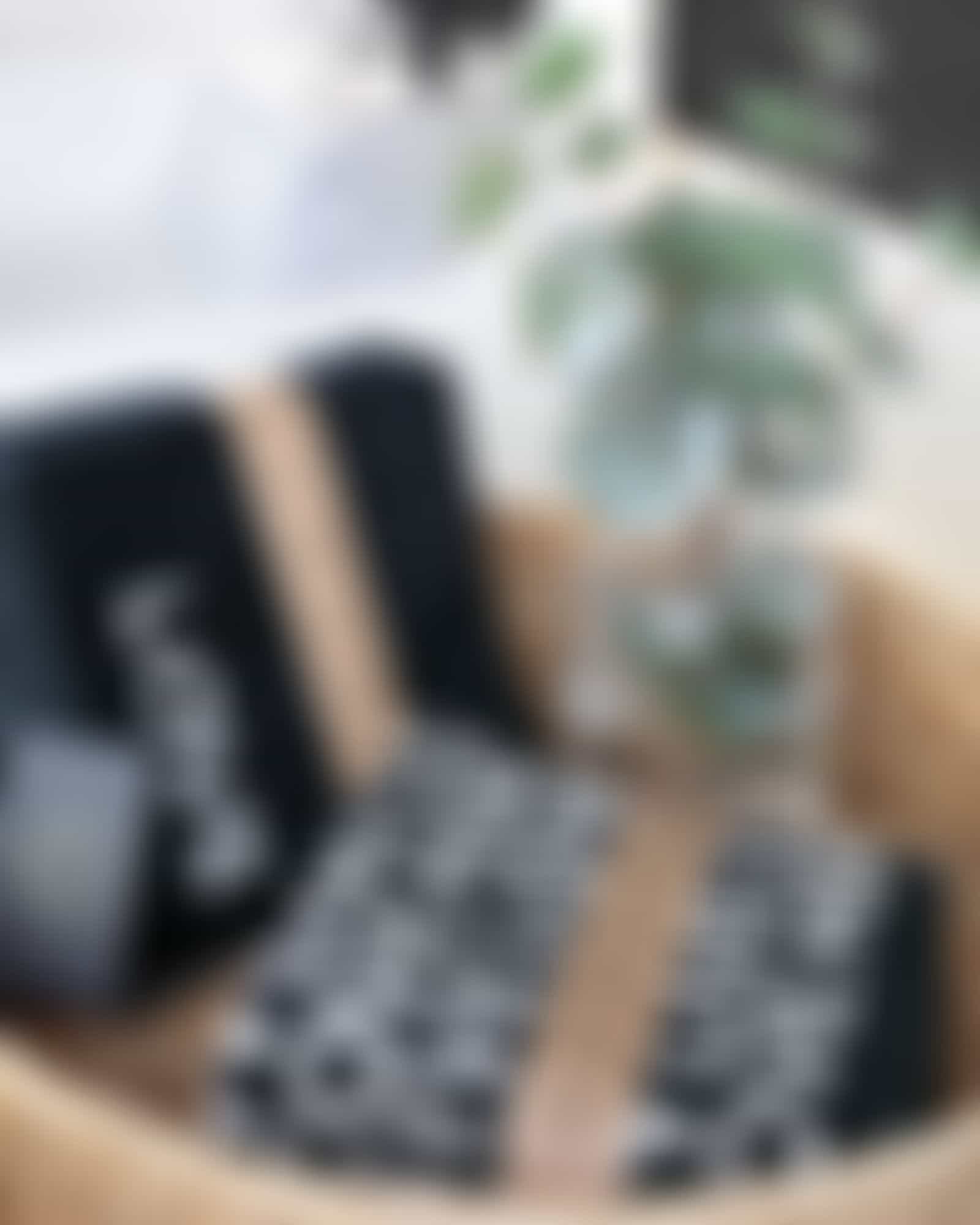 Cawö Seiftücher Minis Allover 9908 3er Pack - Farbe: schwarz - 97 - 30x30 cm Detailbild 2 Cawö Seiftücher Minis Allover 9908 3er Pack - Farbe: schwarz - 97 - 30x30 cm Detailbild 2