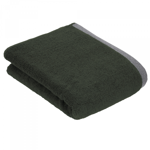bugatti Handtücher Prato - Farbe: mud green - 5830 - Duschtuch 67x140 cm