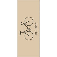 Cawö Saunatücher Postcard Towels TRAVEL Bicycle 6287 - Farbe: beige - 37 - Saunatuch 70x180 cm