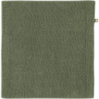 Rhomtuft - Badteppich Pur - Farbe: olive - 404 - 50x75 cm