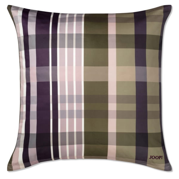 JOOP Bettwäsche Checks 4098 - Farbe: Ivy - 04 Kissen 80x80 cm