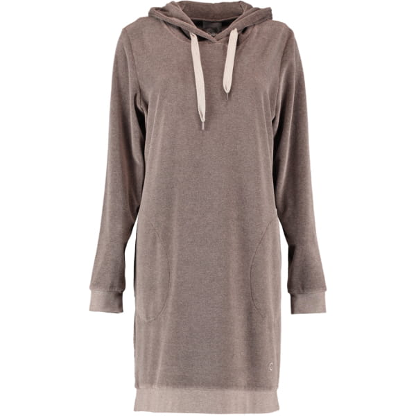 Cawö Home Active Longsize Hoodie 820 - Farbe: mocca-stein - 37 - M