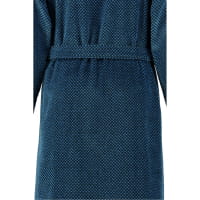 Cawö - Herren Bademantel Kimono 4839 - Farbe: blau/schwarz - 19 M