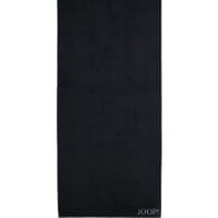 JOOP! Classic - Doubleface 1600 - Farbe: Schwarz - 90 - Handtuch 50x100 cm