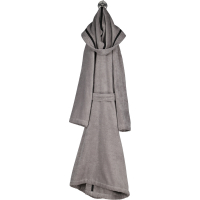 Cawö Home Bademantel Sauna Time Herren Kapuze 833 - Farbe: stein - 79 - L