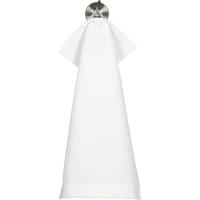 Rhomtuft - Handtücher Baronesse - Farbe: weiß - 01 Seiflappen 30x30 cm