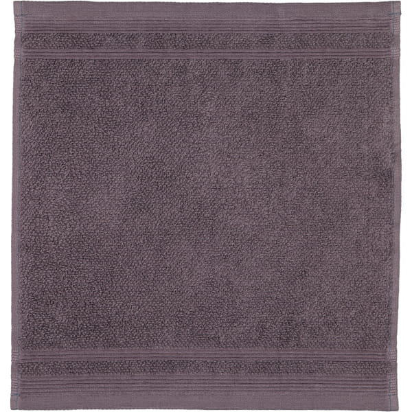 Möve Handtücher Wellbeing Perlstruktur - Farbe: graphite - 843 - Seiflappen 30x30 cm