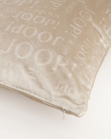 JOOP! Kissenhülle Match - Größe: 45x45 cm - Farbe: Beige - 030