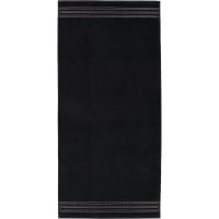 Vossen Handtücher Cult de Luxe - Farbe: schwarz - 7900 - Handtuch 50x100 cm