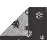 Cawö Handtücher WINTER EDITION Schneekristalle 6270 - Farbe: basalt/platin - 77 Cawö Handtücher WINTER EDITION Schneekristalle 6270 - Farbe: basalt/platin - 77