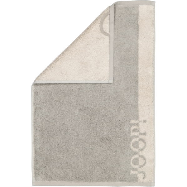 JOOP Tone Doubleface 1689 - Farbe: Platin - 77 - Gästetuch 30x50 cm
