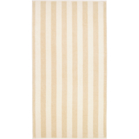 Cawö Handtücher Pure Stripes 6502 - Farbe: beige - 33 - Duschtuch 80x150 cm